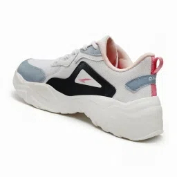 Asian Women's White Running Shoes image 5