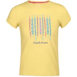 Jockey Kids Yellow Cotton Printed T-Shirt-picture-18