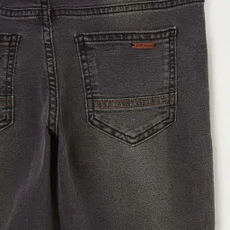 Fame Forever by Lifestyle Kids Grey Cotton Printed Jeans image 5