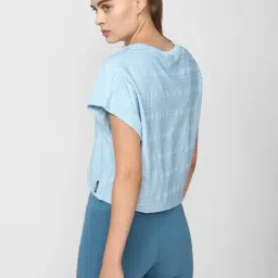 Reebok Blue Striped T-Shirt image 2