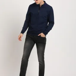 Turtle Navy Relaxed Fit Printed Sweatshirt image 5