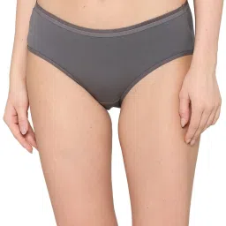 Wacoal Multi-Color Cotton Mid Waist Solid Hipster Panty (Pack of 3) image 5