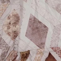 Klotthe Brown 400 TC Cotton Single Elastic Bedsheet with Pillow Cover image 5