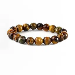 Divine souvenirs Unisex Artificial Beaded Elasticated Bracelet-picture-32