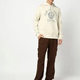 GAP White Regular Fit Printed Sweatshirt image 5