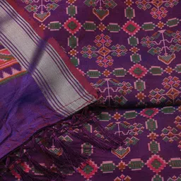 Meena Bazaar Woven Design Unstitched Dress Material image 5