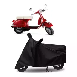 Auto Pearl Bike Cover for LML NV (Black)-picture-45