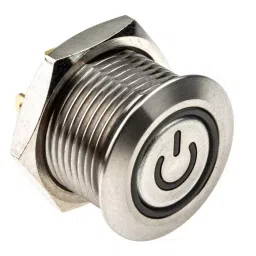 RS PRO Illuminated Push Button Switch Momentary 16 mm Cutout SPST Blue LED 36 V DC, 1759560-picture-47