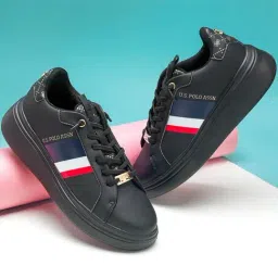 U.S. Polo Assn. Women Clara 2.0 Black Sneakers-picture-13