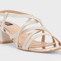 Sole To Soul Textured Party Block Sandals image 3