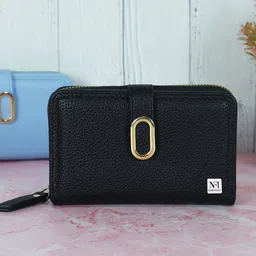 NFI essentials Women PU Zip Around Wallet-image-55