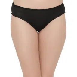 Clovia Black Mid Waist Hipster Panty-image-19