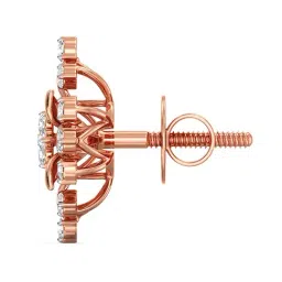 Joyalukkas 18 kt Gold & Diamond Stud Earrings image 2