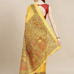 KALINI Ethnic Motifs Tussar Designer Saree image 4