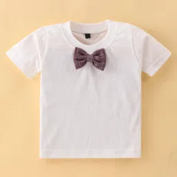 Robo Fry Full Sleeves   Blazer with T-Shirt &  Trouser Set with Cap & Bow  - Pink image 2