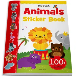 wonder house books My First Animal Sticker Book - English image 2