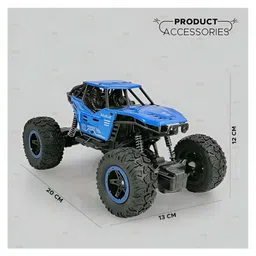 Lattice Rc Monster Truck Remote Control Car for Kids Rock Crawler 5 Function 1:18 Rc Car Toys for Boys 2Wd Offroad High Speed Remote Car Toys for Kids 5 Years 12 (blue) image 2