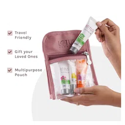 Lotus Herbals Glow Essentials Kit, 4 Step Skincare- Cleanser, Serum, Cream, Sunscreen, Unisex for Travel & Gifting, - 45 g & 23 ml image 5