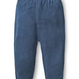 Babyhug Knitted Full Sleeves Pullover Sweater Set with Cable Knit & Fair Isle Design - Royal Blue image 5