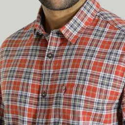 Indian Terrain Multi Slim Fit Checked Shirt image 4