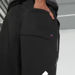 Puma Black Relaxed Fit Sports Joggers image 5