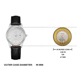 Kenneth Scott Women's White Dial Analog Watch - K23530-SLBW image 5