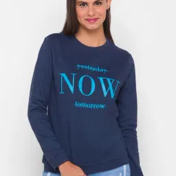 Globus Navy Blue Geometric Sweatshirt-picture-10