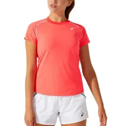 Asics Pink Regular Fit T-Shirt-image-90