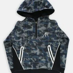 Angel & Rocket Kids Navy Cotton Printed Full Sleeves Jacket-picture-20