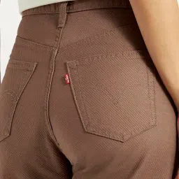 Levi's Women's High Rise Straight Fit Jeans image 5