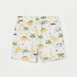 Juniors by Lifestyle Boys Multicolored Cotton Printed Shorts Pack of 2 image 2