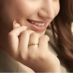 Kisna Diamond & Gold Jewellery Caitlani 18k (750) Diamond & Gold Ring For Women image 5