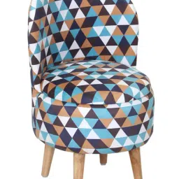 Shadowkart Multi Triangle Wood Printed Chair image 2