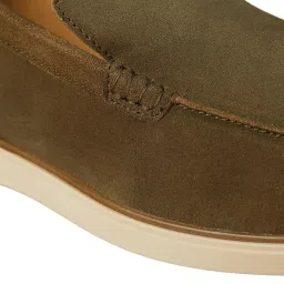 Code by Lifestyle Men's Olive Loafers image 5