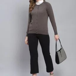 Monte Carlo Grey Wool Cardigan image 3