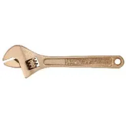 Jhalani 30x250 mm Non Sparking Aluminum Bronze Adjustable Spanner-picture-47