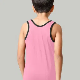 MGRS Boys Pack Of 2 Printed Cotton Basic Vests image 2