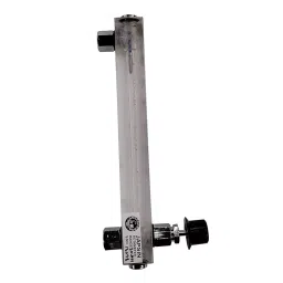Japsin Instrumentation 0-30 LPM Acrylic Tube Rotameter L Type Connection 1/4 inch (6.35 mm) Line Sized image 2