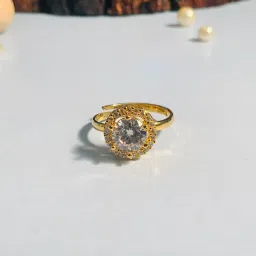 Abdesigns Luxurious High Quality Gold Plated Ring image 5
