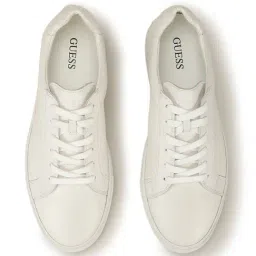 Guess Men's White Casual Sneakers image 2