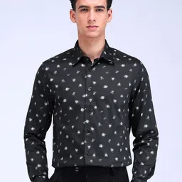 Flying Machine Men Slim Fit Opaque Printed Casual Shirt-image-28