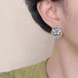 Tipsy closet Circular Studs Earrings image 3