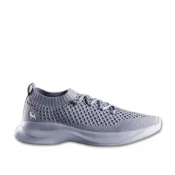 Neemans Men's Knit Glider Grey Casual Sneakers image 2