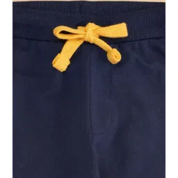 Pantaloons Baby Navy Solid Trackpants image 4