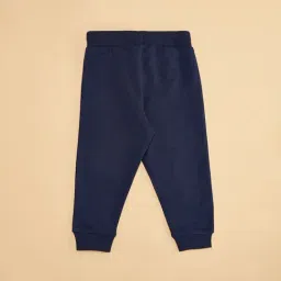Pantaloons Baby Navy Solid Trackpants image 2