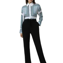 Van Heusen Blue Regular Fit Printed Shirt image 5