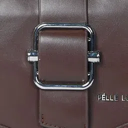PELLE LUXUR Women Solid Crossbody Sling Bag image 4