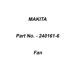 Makita Fan Size 86 mm Suitable For GA9060, Part No 240161-6-image-33