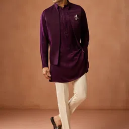KISAH Men Regular Kurta with Trousers-picture-41