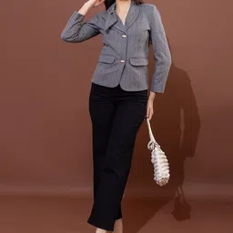 all about you Single Breasted Long Sleeve Overcoat image 2